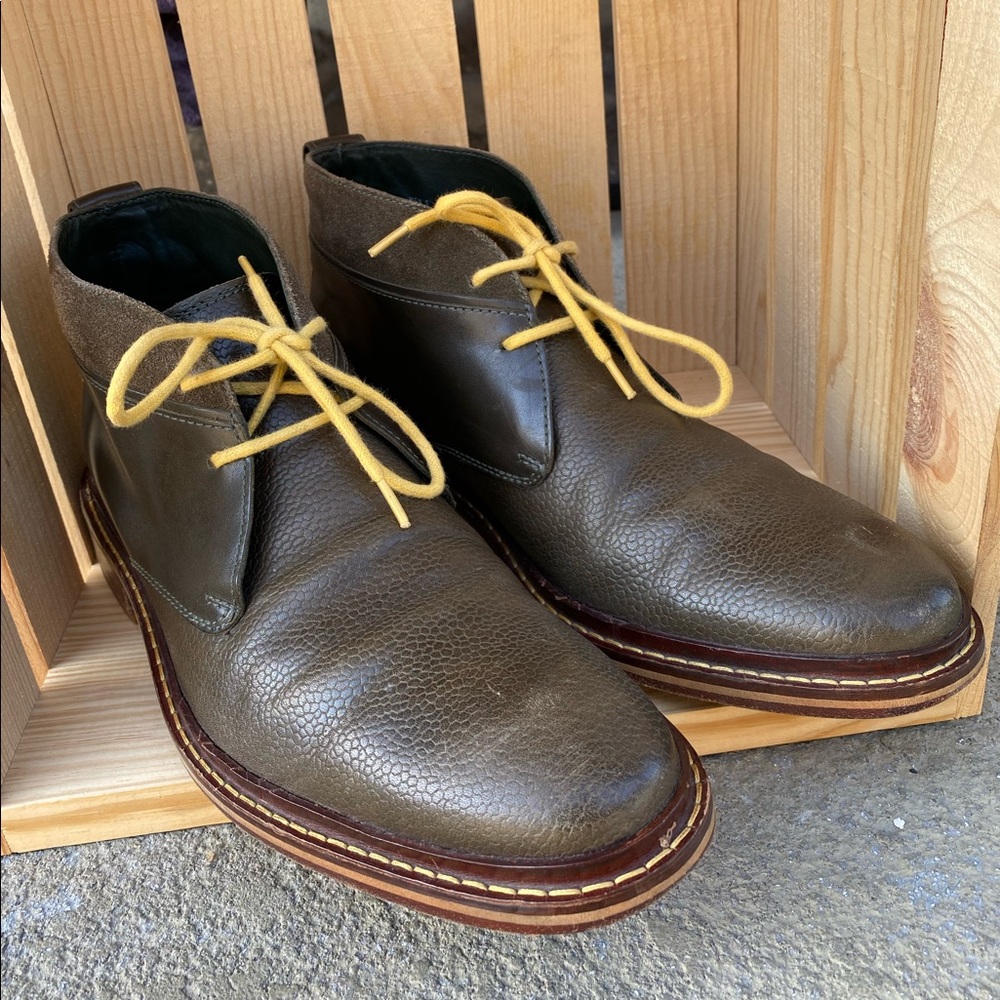 Cole Haan men high top dress shoes 8.5 M